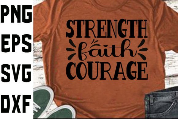 Breast Cancer Svg Design Strength Faith Courage Review