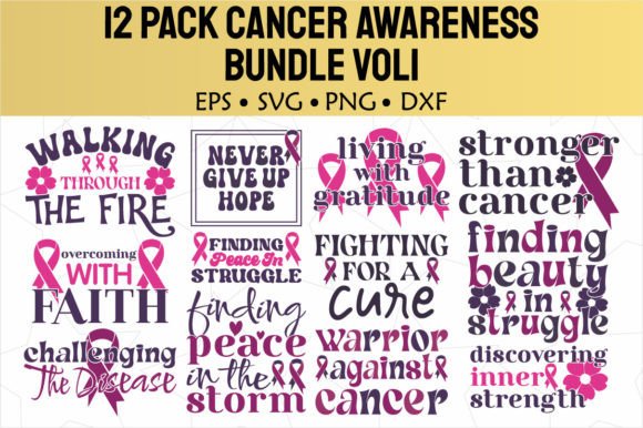 Cancer Awareness SVG Bundle Review for Real Projects
