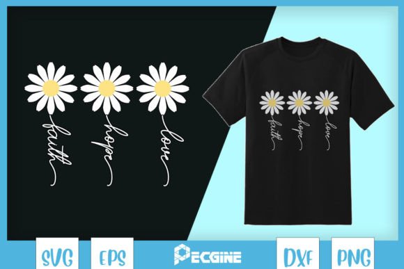Review of Faith Hope Love Daisy for Real Embroidery Projects